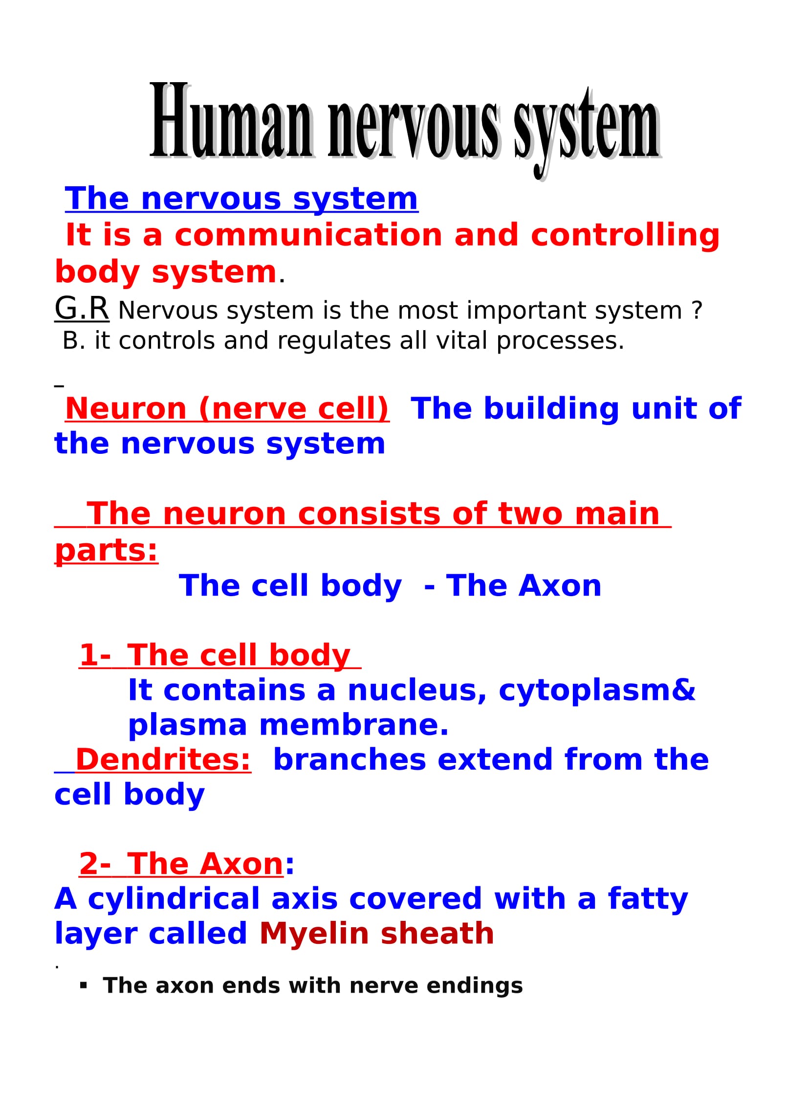 شرح درس Nervous and locomotory systewms بالتجارب العلمية فى Science للصف السادس الابتدائى اللغات الت